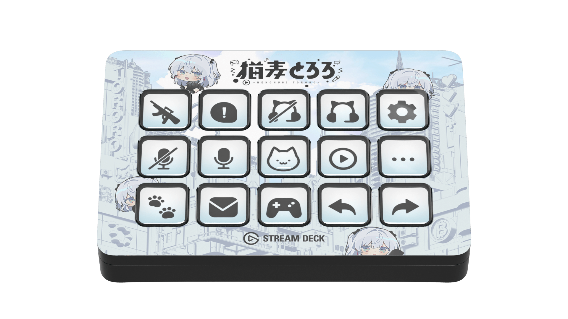 Nekomugi Tororo Icon and Wallpaper Pack | Elgato Nekomugi Tororo Icon and Wallpaper Pack | Elgato